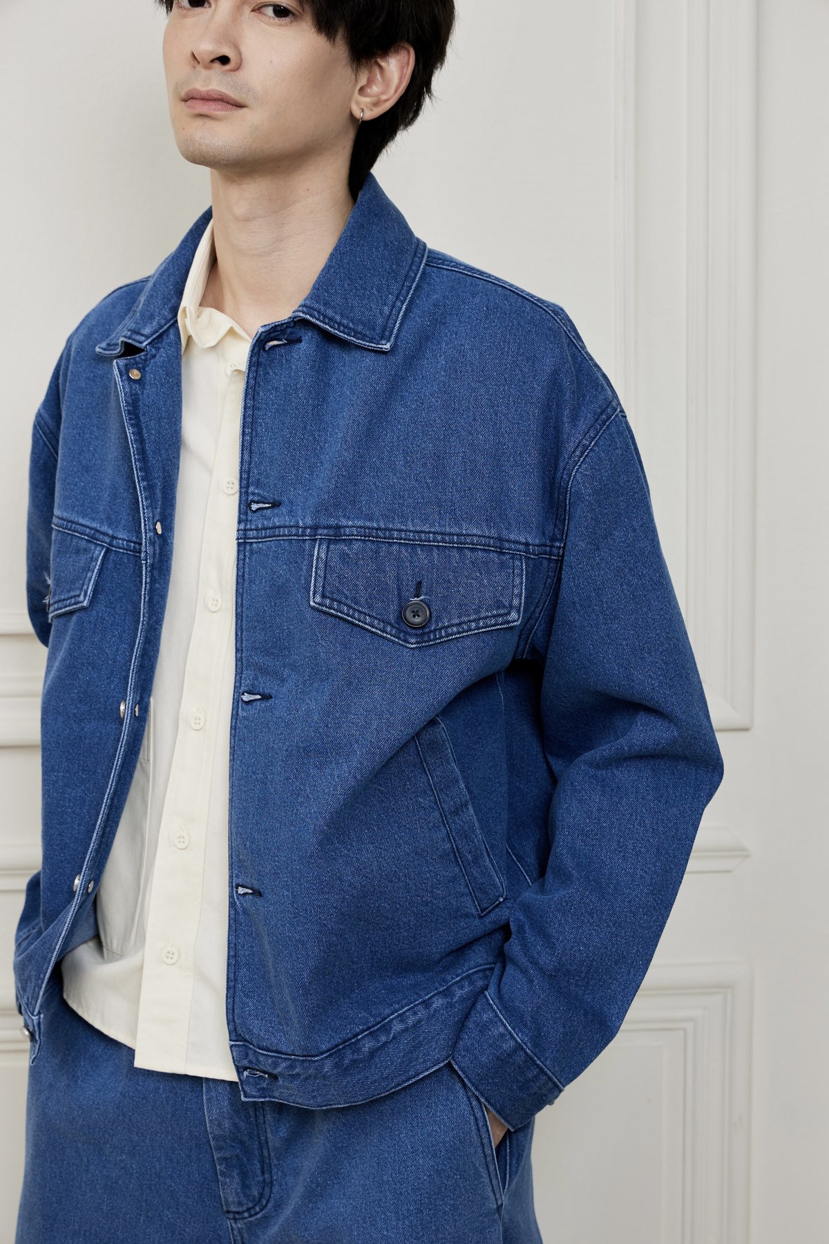 Denim — mid-washed